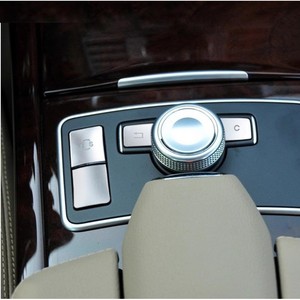 ชุดแต่งภายใน Xingbaiwang สำหรับ Mercedes-Benz E-Class ปี 2012-2013 ปุ่มมัลติมีเดีย ชุด 4 ชิ้น วัสดุ ABS คุณภาพสูง สำหรับคอนโซลกลาง - Product Image 5