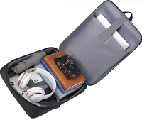 Sac à dos de voyage pour ordinateur portable avec logo personnalisé fabriqué en polyester Oxford imperméable doublure avec fermeture éclair port USB pour l'école