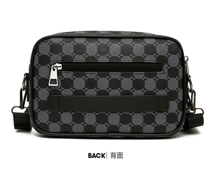 Men's <strong>Simple</strong> Mini PU Backpack Casual Clutch Crossbody Messenger <strong>Bag</strong> with <strong>Mobile</strong> Phone Compartment New Fashionable Design - Product Image 2