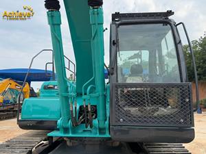 מחפר קובלקו SK200 בעל ביצועים גבוהים במשקל 20 טון עם משאבת הידראולית של קוואסאקי ומנוע קומטסו לעבודות כבישים, כרייה באתר כרייה - Product Image 4