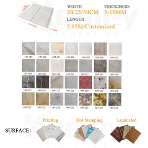 Homey trang trí lồng vào nhau nhựa nhiều lớp PVC tấm Trần - Product Image 6