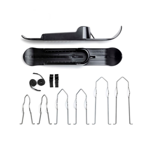 Glissade de <span class=keywords><strong>neige</strong></span> en bois pour enfants, <span class=keywords><strong>luge</strong></span> de sport d'hiver en plastique RS pour bébés et enfants - Product Image 2