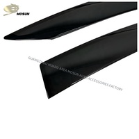 Visor de ventana de inyección Visor de ventilación Deflector de protección contra el clima Protector de lluvia para TOYOTA YARIS VITZ HB XP210 2019-2023
