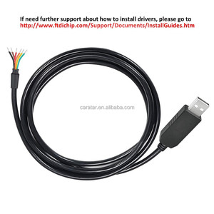 FTDI puce <span class=keywords><strong>usb</strong></span> à 5v TTL UART <span class=keywords><strong>c</strong></span>âble série connecteur fin TTL-232R-5V compatible 1.8M - Product Image 6
