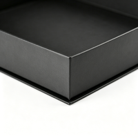 Boîte cadeau de luxe avec logo personnalisé, fermeture magnétique, carton rigide avec laminage mat pour l'emballage de cartes-cadeaux