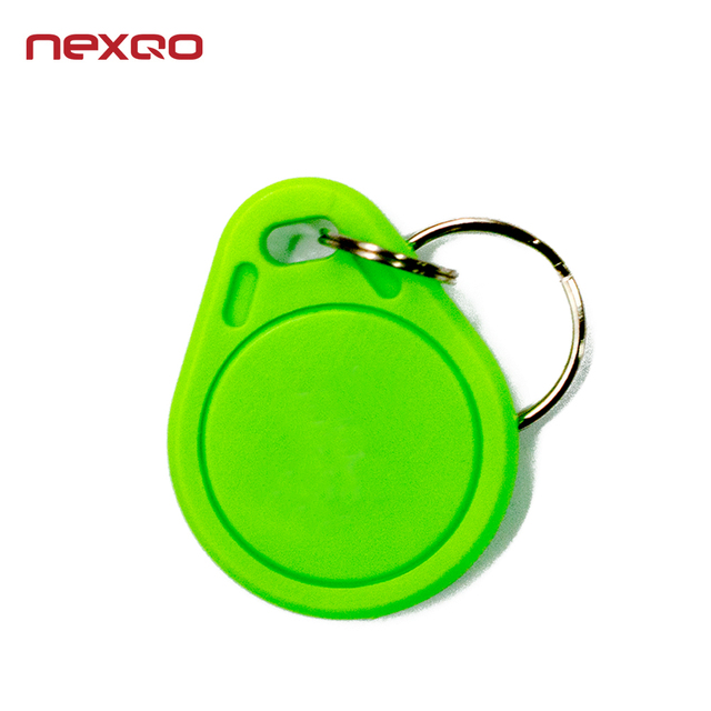 Low MOQ Programmable HF 13.56Mhz Rfid Key Fob With Chip