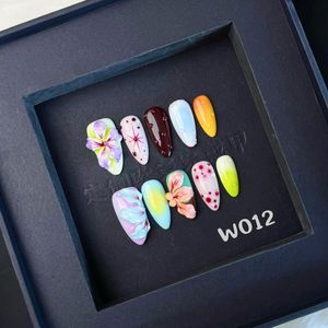 Ensemble d'accessoires <span class=keywords><strong>de</strong></span> beauté <span class=keywords><strong>de</strong></span> salon en ABS souple <span class=keywords><strong>de</strong></span> haute qualité, 10 pièces, modèle français, <span class=keywords><strong>faux</strong></span> <span class=keywords><strong>ongles</strong></span> sculptés aux amandes, design long et carré - Product Image 6