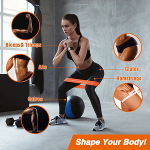 Fascia <span class=keywords><strong>Elastica</strong></span> in Tessuto Personalizzata, Bande di Resistenza per Gambe e Glutei, Bande per Stretching di Cosce e Fianchi per Allenamento Fitness e Terapia - Product Image 3