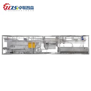 Qingdao Zlzsen garis pemotongan otomatis penuh/mesin unggas/mesin pengolahan unggas ayam
