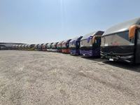 Autobús de 12 Metros con Transmisión Manual, Diésel, Volante a la Izquierda, Emisión Euro 3, Compartimento de Equipaje Abatible, 41-60 Asientos, Marca Sunlong