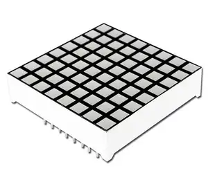 1.2"inch Super red 3 mm diameter square 8x8 led display dot matrix 8x8 array