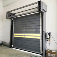 Porte à volet roulant rapide certifiée CE Porte en spirale à grande vitesse à économie d'énergie EX Portes rapides antidéflagrantes avec moteur automatique