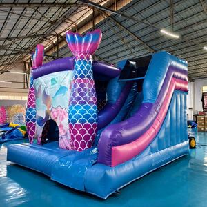 Combo gonflable princesse de qualité supérieure pour la <span class=keywords><strong>location</strong></span> de fêtes d'anniversaire, château gonflable extérieur pour filles - Product Image 1