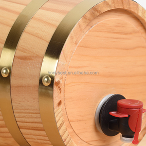 Dispensador de Bebidas de <span class=keywords><strong>5</strong></span> <span class=keywords><strong>Litros</strong></span> Estilo <span class=keywords><strong>Barril</strong></span> de Madera Vintage <span class=keywords><strong>para</strong></span> <span class=keywords><strong>Cerveza</strong></span>, Tequila, Ron, Whisky, con Soporte <span class=keywords><strong>para</strong></span> Añejar Vino y Cócteles, Exhibición de Mesa - Product Image 2