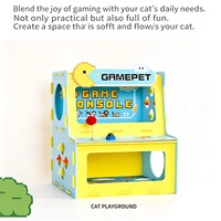 Nouvelle Maison pour Chat Écologique en PP, Tanière Interactive pour Jouer et Dormir avec Catnip, Lit Respirant pour Animaux de Compagnie, Jouet en Carton Ondulé, Vente en Gros, Fournisseur en Vrac