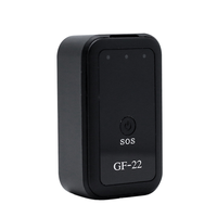 Traceur GPS étanche GF22 avec géorepérage, surveillance à distance, application iOS 2G, placement sur tableau de bord de voiture, positionnement GSM/GPRS, Android, 1 an