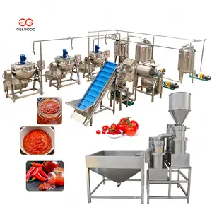 GG Chilli Paste Maker and Filling Up Production Process Machine Pdf Hot Chili Sauce Manufacturing Equipment