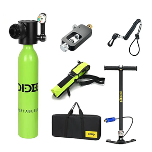 RS DIDEEP X3000PRO <span class=keywords><strong>Mini</strong></span> réservoir d'air de plongée portable de 0,5 L Ensemble complet d'équipement de plongée avec sac portable - Product Image 1