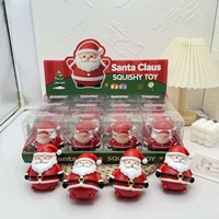 Jouet Squishy Croustillant de Noël, Bloc de Construction en Beurre, Père Noël, Squishy Croustillant Multi-Styles, Jouet Anti-Stress, Boîte Mystère, Cadeau