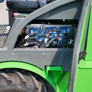 Cargador Eléctrico con Envío Gratuito, Cargador Compacto de Ruedas Eléctrico, Mini Cargador Frontal Articulado para Manejo de Materiales en Múltiples Terrenos - Product Image 6