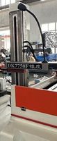 Machine de découpe à fil EDM CNC haute précision DK7750F pour le métal, à grande vitesse, pour la programmation informatique de cabinets, avec molybdène