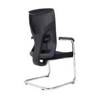 Chaise de bureau ergonomique PM-3069, design contemporain, appui-tête réglable, soutien lombaire, maille respirante pour la maison, le bureau et l'école