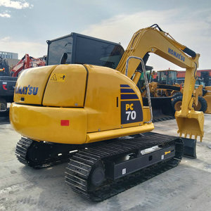 Miniexcavadora usada japonesa Komatsu segura y fiable de 7 toneladas EPA certificado CE de segunda mano excavadora doméstica de segunda mano - Product Image 5