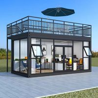 Nouvelles maisons conteneurs créatives, durables et à montage rapide pour bureaux, bâtiments hospitaliers, magasins éphémères - Dimensions personnalisables, design moderne