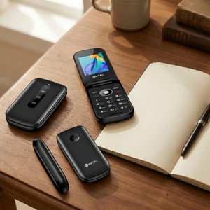 Teléfono Móvil Plegable M9 con IA, Teléfono con Bisagra en Forma de U, Teléfono Flip 2G LTE, Celulares Plegables con CloudAPP - Product Image 5