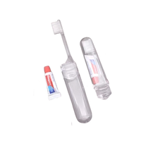Dentifrice jetable pour hôtel, avion, usage domestique