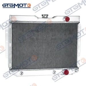 GTGMOTO Ventilateur de radiateur à 3 rangées pour CHEVY <span class=keywords><strong>IMPALA</strong></span> /BEL AIR /El Camino /CHEVELLE 1959-65 - Product Image 2