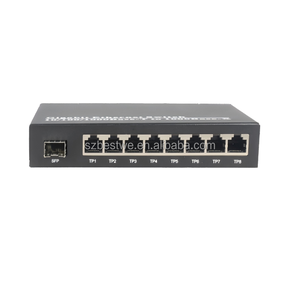 Offre Spéciale Transceiver Réseau SFP 10/100/1000 Mbps 1 Port Optique + 8 Ports Électriques 8GE+1GX - Product Image 1