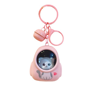 Thời Trang Và Đẹp Dễ Thương Gấu Và Mèo Con Ba Lô Sáng Ánh Sáng Ban Đêm <span class=keywords><strong>Keychain</strong></span> Điện Thoại Di Động Dây Buộc Phụ Kiện - Product Image 5