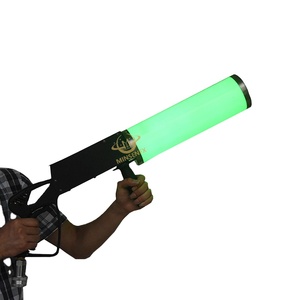 Sân khấu chuyên nghiệp CO2 máy bay phản lực <span class=keywords><strong>Shooter</strong></span> RGB LED hiệu ứng màu sắc Điều khiển bằng tay vật liệu sắt - Product Image 1