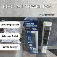 Ventilateur brumisateur numérique haute efficacité 3 vitesses, écoénergétique A+, avec minuterie, pour usage domestique, en plastique, prise GS
