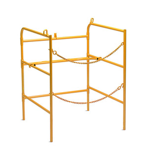 Trou d'homme en acier personnalisé Rail de protection avec chaînes - Product Image 2