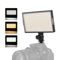 Appareil photo personnalisé lumière vidéo LED-416 lampes perles lumineuses réglable DSLR photographie Studio panneau de lumière Portable avec chaussure chaude