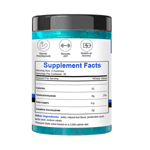 Gummies <span class=keywords><strong>de</strong></span> créatine <span class=keywords><strong>Force</strong></span> Factor, peptides <span class=keywords><strong>de</strong></span> collagène, gain musculaire, amélioration <span class=keywords><strong>de</strong></span> <span class=keywords><strong>la</strong></span> <span class=keywords><strong>force</strong></span>, récupération plus rapide, monohydrate, flacon - Product Image 2