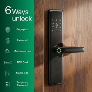 WLAN-Smartlock für Holztüren Cerradura Inteligente Elektrisches Fingerabdruck-Schloss Schlüsselloses Digitales Türschloss - Product Image 2
