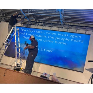 Chìa khóa trao tay giải pháp trong nhà ngoài trời độ nét cao 2.6 mét LED Video tường bảng điều chỉnh đầy đủ hoàn chỉnh p2.6 LED màn hình hiển thị - Product Image 2