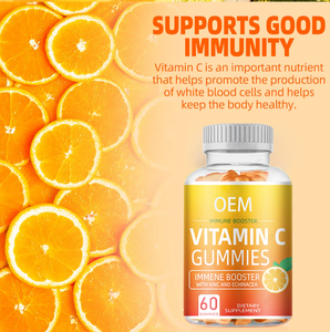 Vitamines personnalisées Bonbons mous Booster immunitaire Zinc Suppléments alimentaires Gommes + Vitamine C Suppléments de santé - Product Image 5