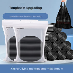 Sacs poubelle alimentaires jetables compostables pour salle de bain imprimés sur mesure 100% grande chemise de 33 gallons sacs poubelle de 13gal - Product Image 2