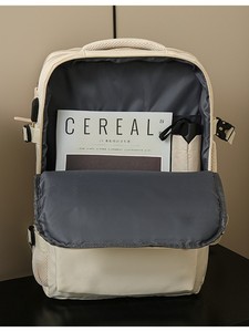 Người đàn ông của du lịch không thấm nước Ba lô với công suất lớn kinh doanh di động mở rộng túi hình học thiết kế mô hình - Product Image 3