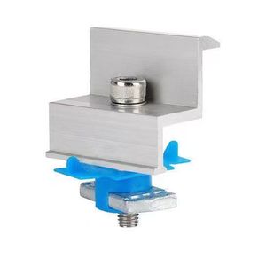 Manufacturer Direct Sales Solar <b>Bracket</b> Aluminium Mounting Accessories Solar Mid Clamp for Mounting System - Product Image 3