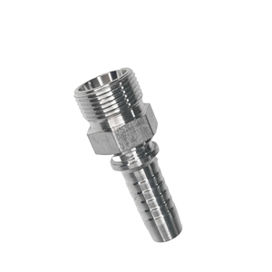 Fabricant de raccords de tuyaux, connecteur de tuyau coudé BSP/JIC/ORFS, raccord plaqué zinc BSP - Product Image 3