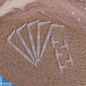 Goutteur à flèche courbe blanc avec connecteur 3 voies pour tuyau de <span class=keywords><strong>4</strong></span>/7 mm, kit d'irrigation goutte à goutte pour plantes en pot et serres - Product Image 2