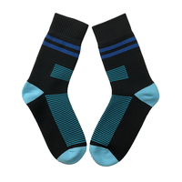 Chaussettes de randonnée imperméables et respirantes à rayures unisexes en nylon/coton pour l'hiver, pour adultes, hommes et femmes, randonnée, trekking, camping
