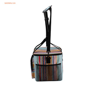 Manufacturer Custom Logo Picnic Outdoor Oxford Double Chamber Insulated <strong>Bag</strong> <strong>Cooler</strong> Lunch <strong>Bag</strong> - Product Image 3