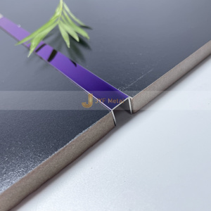 Perfil de Transición de Acero Inoxidable Pulido de Alta Calidad en Forma de U para Espejos, para Paredes y Pisos de Apartamentos, Duradero e Impermeable - Product Image 6