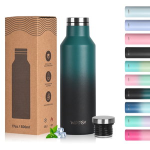 Watersy - Tazas de Cerveza de 650 ml al por Mayor, OEM, ODM, Botella de Agua y Café con Aislamiento al Vacío de Doble Pared, Acero Inoxidable 304, 22 oz, Taza de Oficina - Product Image 1